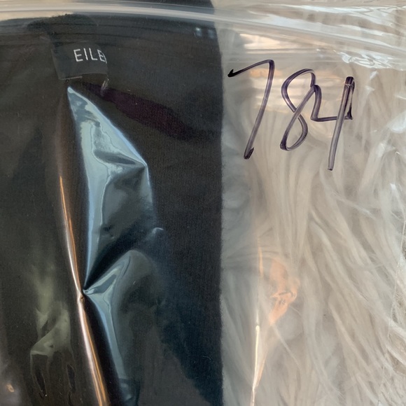 🍄$14 sale🍄🍄. EILEEN FISHER waterfall open cardigan black - Picture 10 of 10